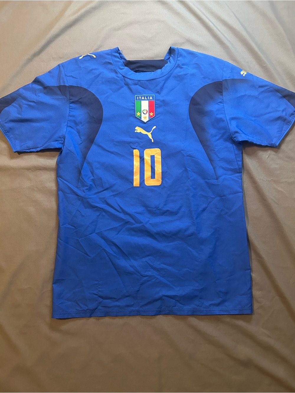 Authentic PUMA / Fifa / Italian National Team / Fabio Cannavaro Jersey